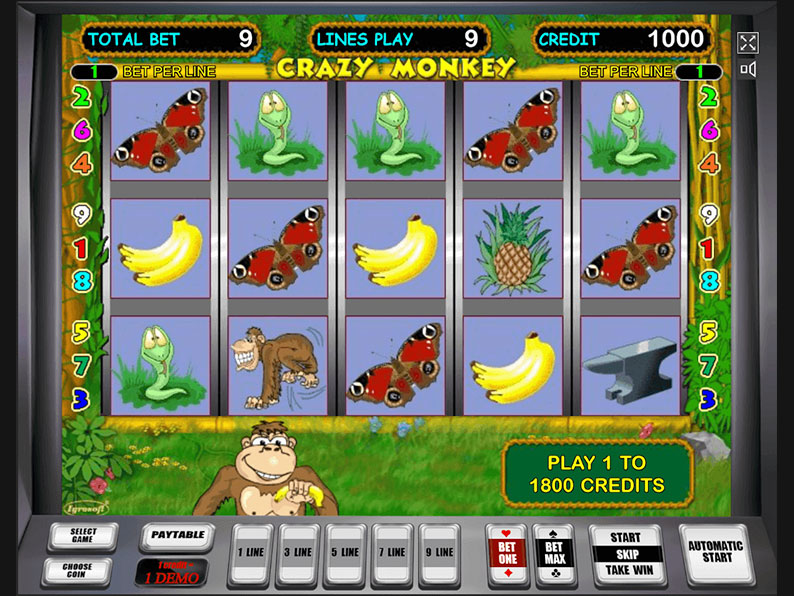 Обезьянки игровой автомат онлайн. 